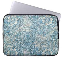Capa Para Notebook William Morris - Art Nouveau Blue Marigold