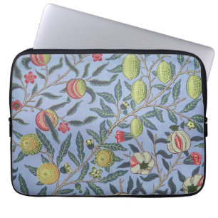 Capa Para Notebook William Morris Fruta Pomegranate Blue Ornament