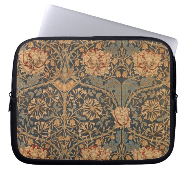 Capa Para Notebook William Morris Honeysuckle Rich Wallpaper (Frente)