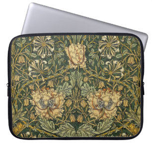 Capa Para Notebook William Morris Honeysuckle Verde Amarelo