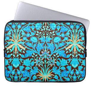Capa Para Notebook William Morris Hyacinth Impressão, Aqua e Brown