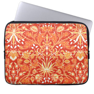 Capa Para Notebook William Morris Hyacinth Impressão, Mandarin Orange