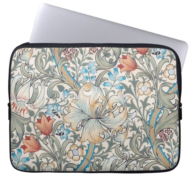 Capa Para Notebook William Morris Lily Bolsa de laptop (Frente)