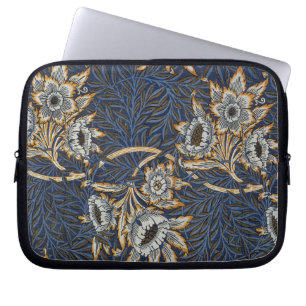 Capa Para Notebook William Morris Tulip Willow Blue Patterno