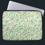 Capa Para Notebook William Morris. Willow Bough. Vintage greenery<br><div class="desc">Bolsa de laptop de William Morris "Willow Bough". Padrão foliar verde.</div>