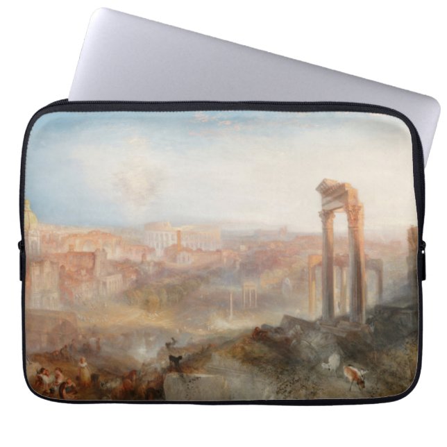 Capa Para Notebook William Turner British - Modern Roma-Campo Vaccino (Frente)