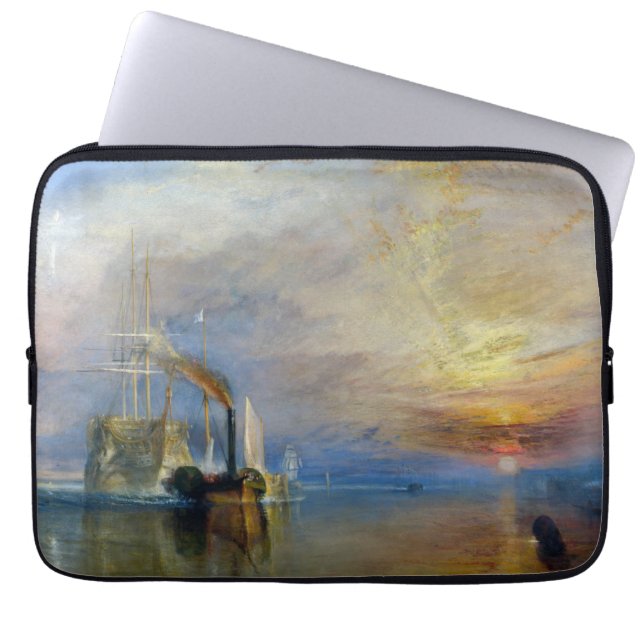 Capa Para Notebook William Turner - O Fighting Temeraire (Frente)