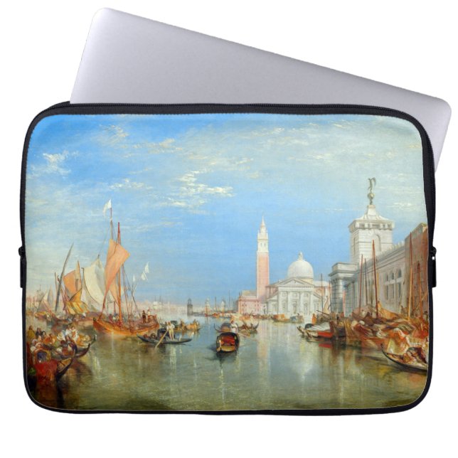 Capa Para Notebook William Turner - Veneza, Dogana & San Giorgio (Frente)
