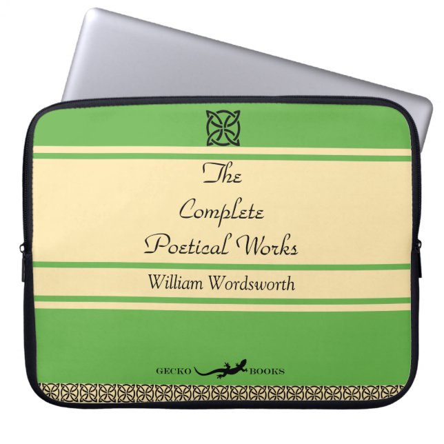 Capa Para Notebook William Wordsworth Poems Cobrir (Frente)