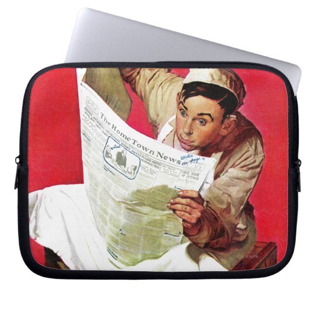 Capa Para Notebook Willie Gillis no K.P. (Frente)