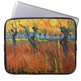 Capa Para Notebook Willows no Sunset por Vincent van Gogh.