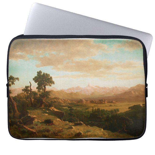 Capa Para Notebook Wind River Country - Albert Bierstadt (Frente)