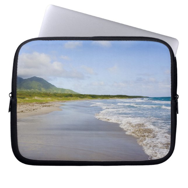 Capa Para Notebook Windward Beach, Nevis (Frente)