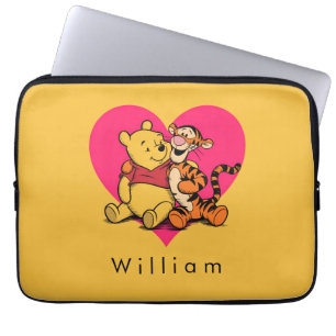 Capa Para Notebook Winnie the Pooh & Tigger Doce