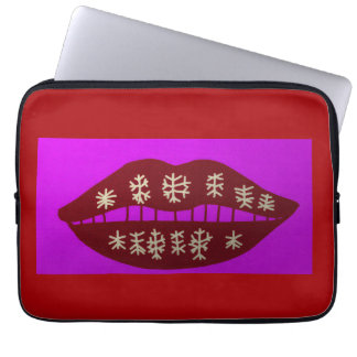 Capa Para Notebook Winter Holiday Smile Laptop Sleeve