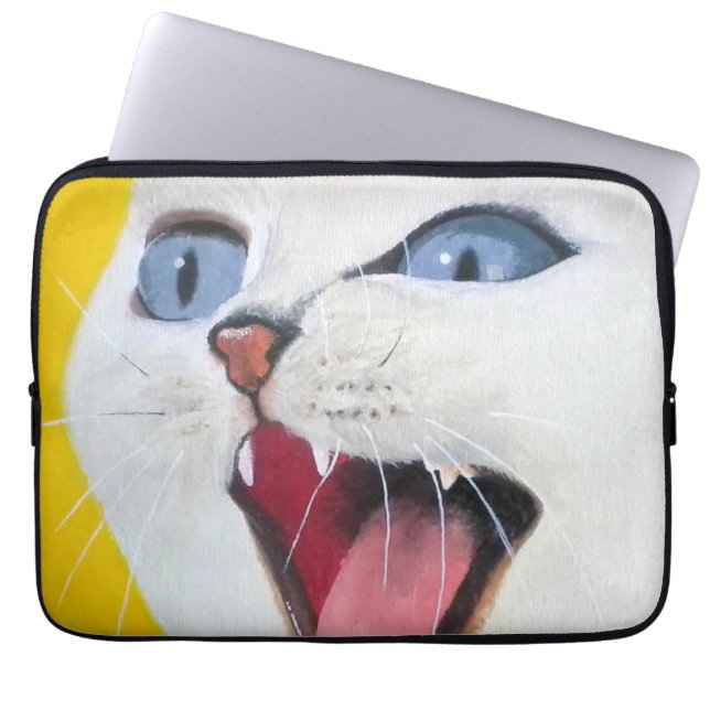 Capa Para Notebook Witte Kat (Frente)