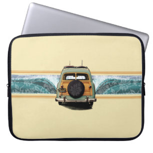 Capa Para Notebook Woody Wave Surfer Neoprene Wetcase