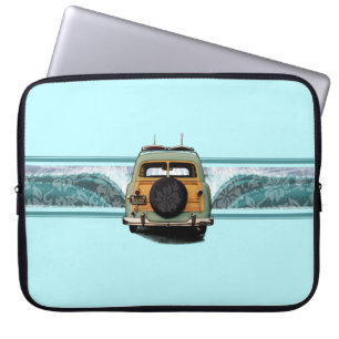 Capa Para Notebook Woody Wave Surfer Neoprene Wetcase