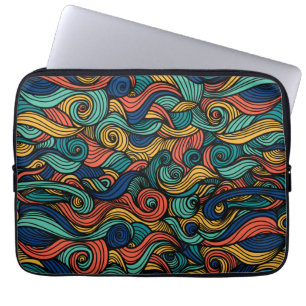 Capa Para Notebook Wool Topped paisley