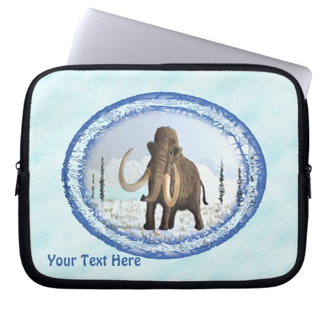 Capa Para Notebook Wooly Mammoth (Frente)