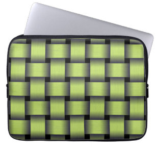 Capa Para Notebook Woven Greenery