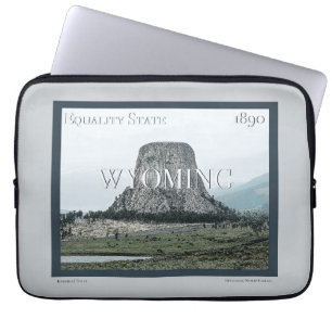 Capa Para Notebook Wyoming Poster