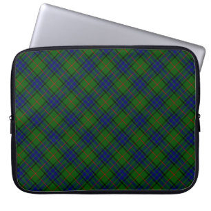 Capa Para Notebook Xadrez azul-tartan Lauder