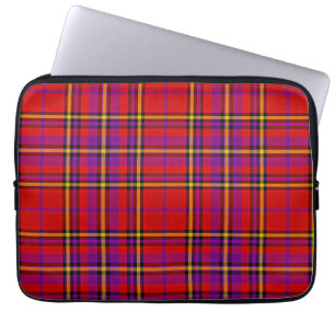 Capa Para Notebook Xadrez Red Tartan Swahili - Padrão Verificado - 54