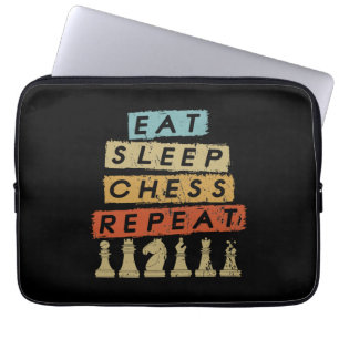 Capa Para Notebook Xadrez - Repetir o Xadrez do Sono