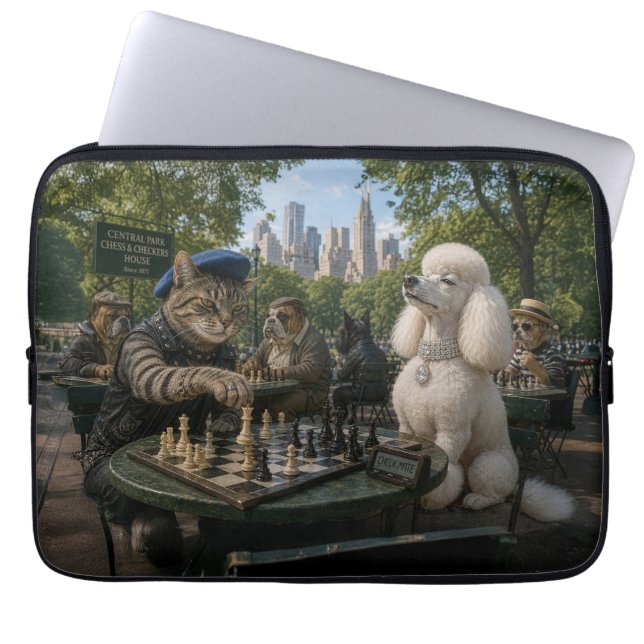 Capa Para Notebook Xeque-Mate no Central Park Nº 1 (Frente)
