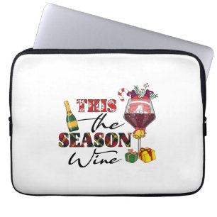 Capa Para Notebook Xmas Deu Este Vinho Da Época