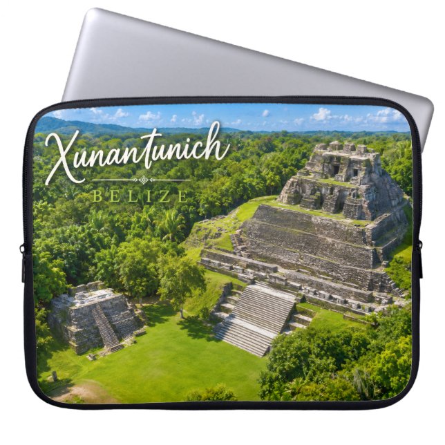 Capa Para Notebook Xunantunich Belize sítio arqueológico maia (Frente)