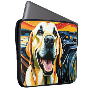 Capa Para Notebook Yellow Labrador Edvard Munch, O Gritar