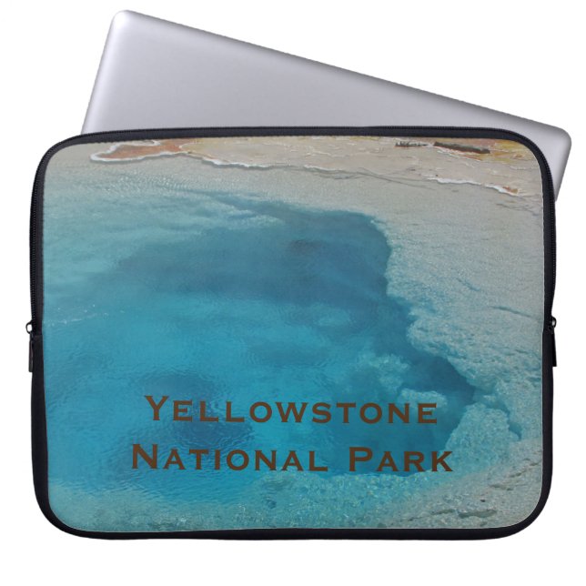 Capa Para Notebook Yellowstone National Park Fotografia Blue Hot Prim (Frente)