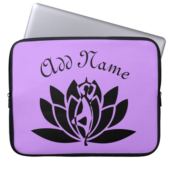Capa Para Notebook Yoga Lotus (Frente)