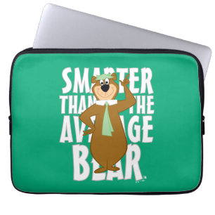 Capa Para Notebook Yogi "Mais Inteligente Que O Urso Médio"