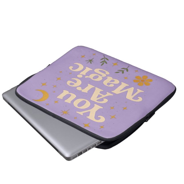Capa Para Notebook You Are Magic - Inspirational Star Design with Pos (Frente Inferior)
