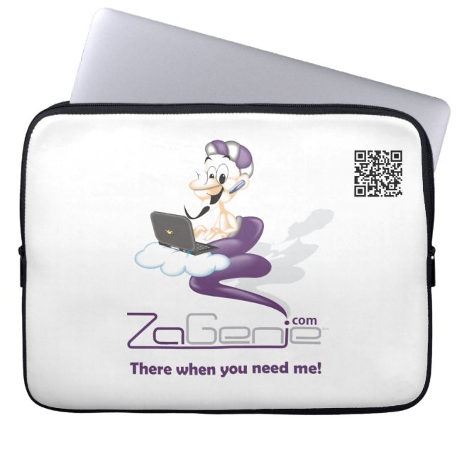 Capa Para Notebook ZaGenie - Bolsa de laptop 13" (Frente)