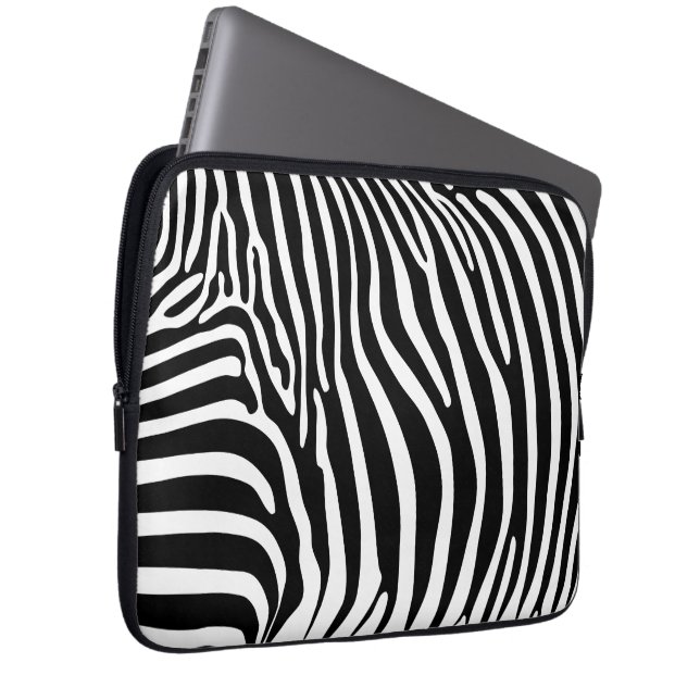 Capa Para Notebook Zebra Animalprint (Frente Esquerda)