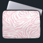 Capa Para Notebook Zebra Rosa Raspando Animais Selvagens Impressão Pa<br><div class="desc">Zebra Print - padrão rosa e branco para bebês - impressão animal selvagem.</div>