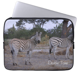 Capa Para Notebook Zebra Twins Faça Foto Em Duplo