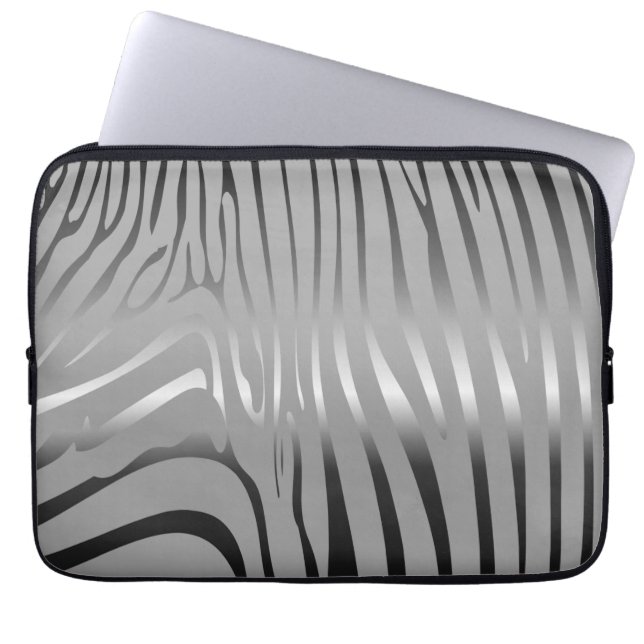 Capa Para Notebook Zesty Zebra (Frente)