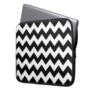 Capa Para Notebook Zigzag preto e branco