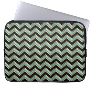 Capa Para Notebook ZigZag preto-e-Dourado