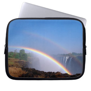 Capa Para Notebook Zimbábue, Parque Nacional Cataratas Vitória. Duplo