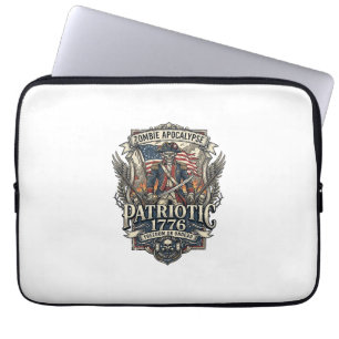 Capa Para Notebook Zumbi Patriótico General Zumbi Apocalipse Patrióti