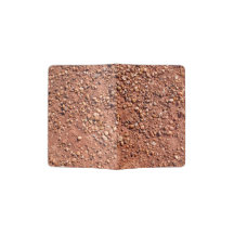 Areia vermelha do ocre