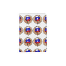 Bandeira eslovena sorvete do Orgulho da Eslovênia