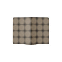Círculos de mandala geométrica de bronze e taupe e