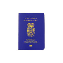 Cobrir de Passaporte de Rheinbergen - azul